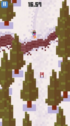 雪人山滑雪安卓游戏图1