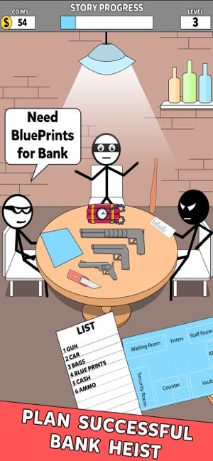 银行抢劫词语之谜游戏图2